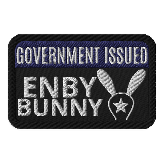 Identity Patches: G.I. Enby Bunny