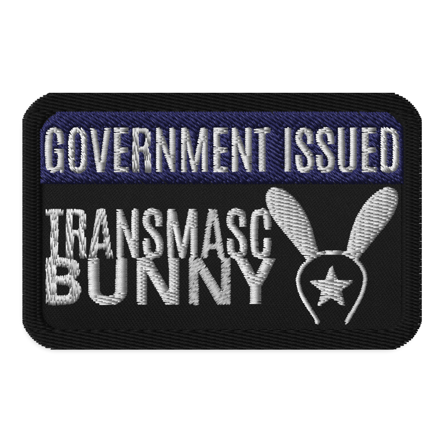 Identity Patches: G.I. Transmasc Bunny