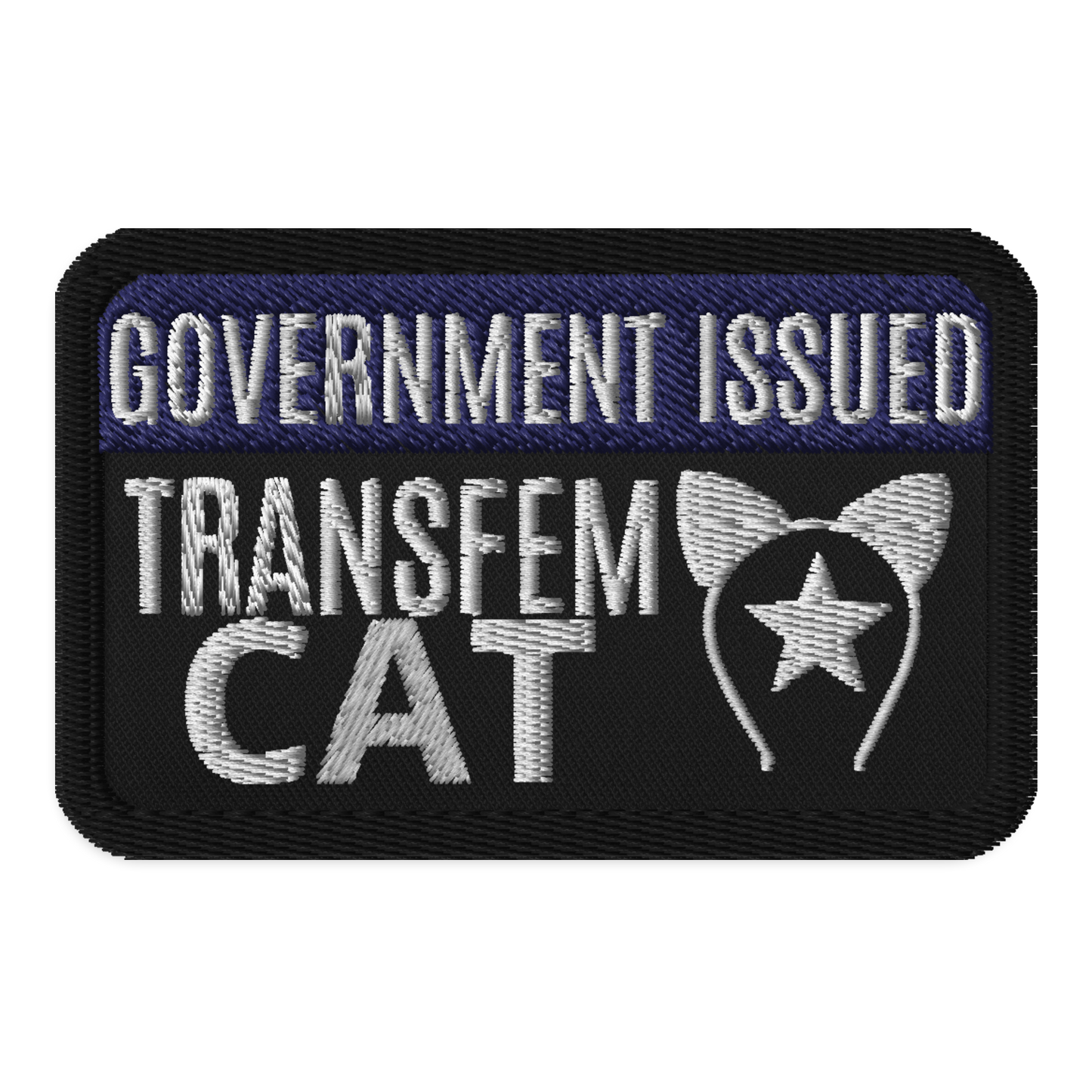 Identity Patches: G.I. Transfem Cat