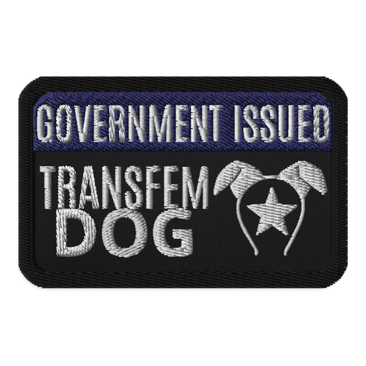 Identity Patches: G.I. Transfem Dog