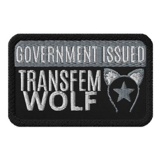 Identity Patches: G.I. Transfem Wolf