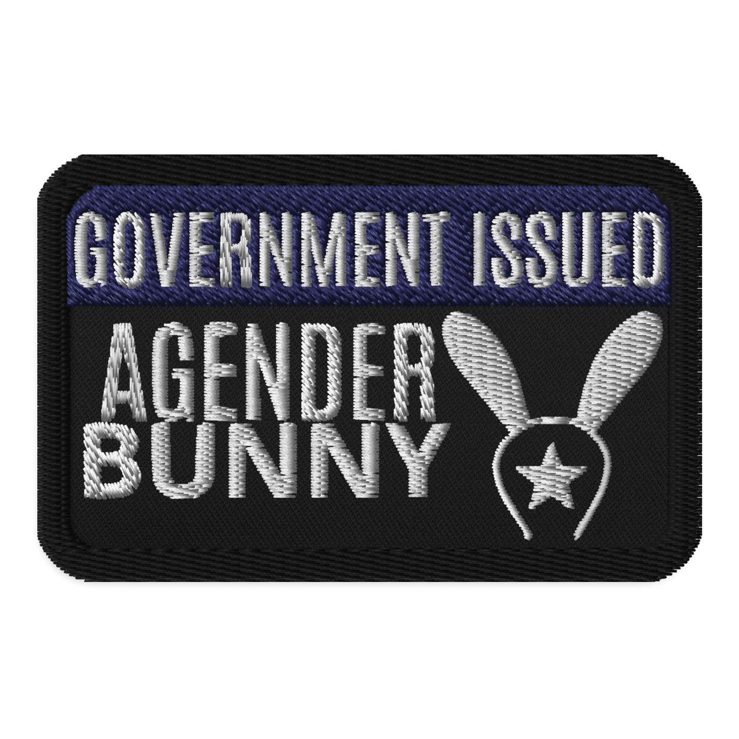 Identity Patches: G.I. Agender Bunny