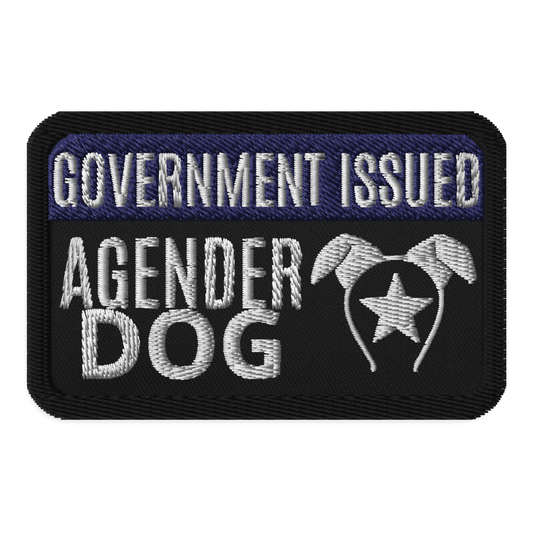 Identity Patches: G.I. Agender Dog