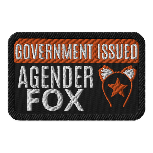 Identity Patches: G.I. Agender Fox