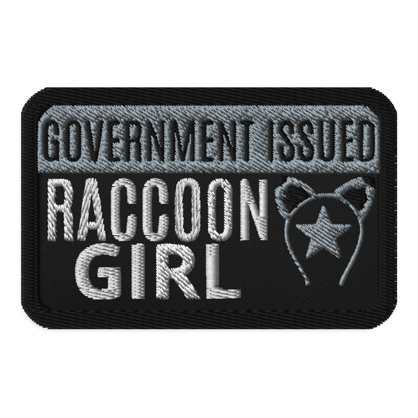 Identity Patches: G.I. Raccoon Girl