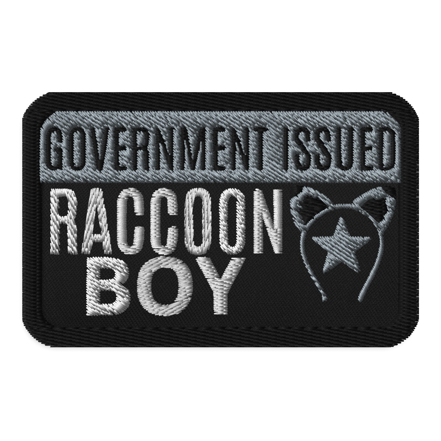 Identity Patches: G.I. Raccoon Boy