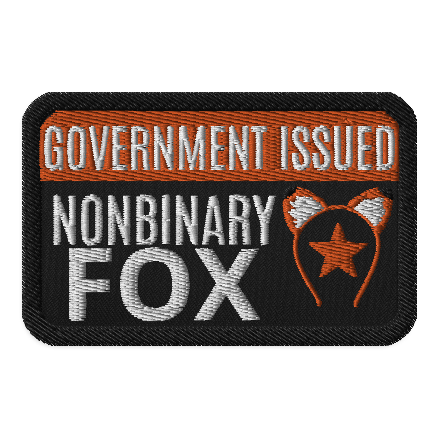 Identity Patches: G.I. Non-Binary Fox