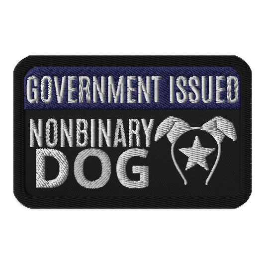 Identity Patches: G.I. Non-Binary Dog