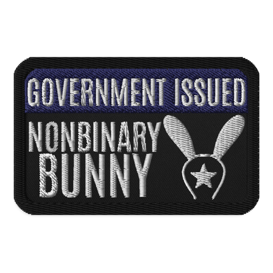 Identity Patches: G.I. Non-Binary Bunny (Non-Bunnary?)