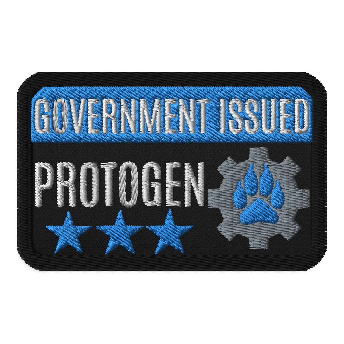 Identity Patches: G.I. Protogen (Blue) – Red Pawn Shop