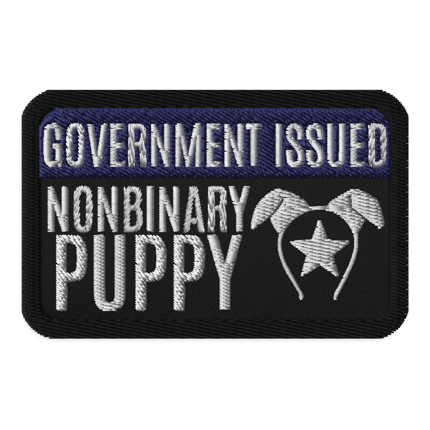 Identity Patches: G.I. Non-Binary Puppy