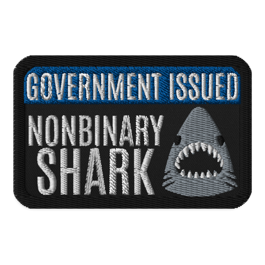 Identity Patches: G.I. Non-Binary Shark