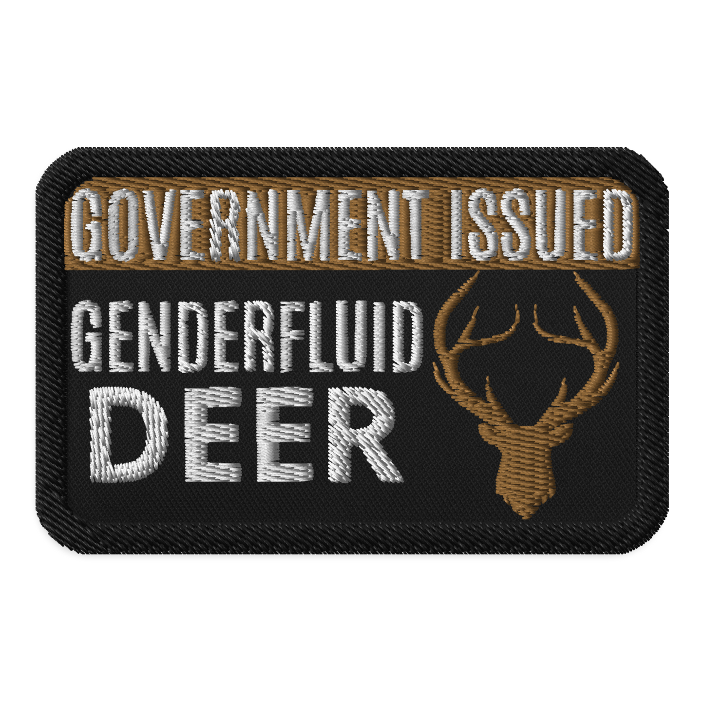 Identity Patches: G.I. Genderfluid Deer