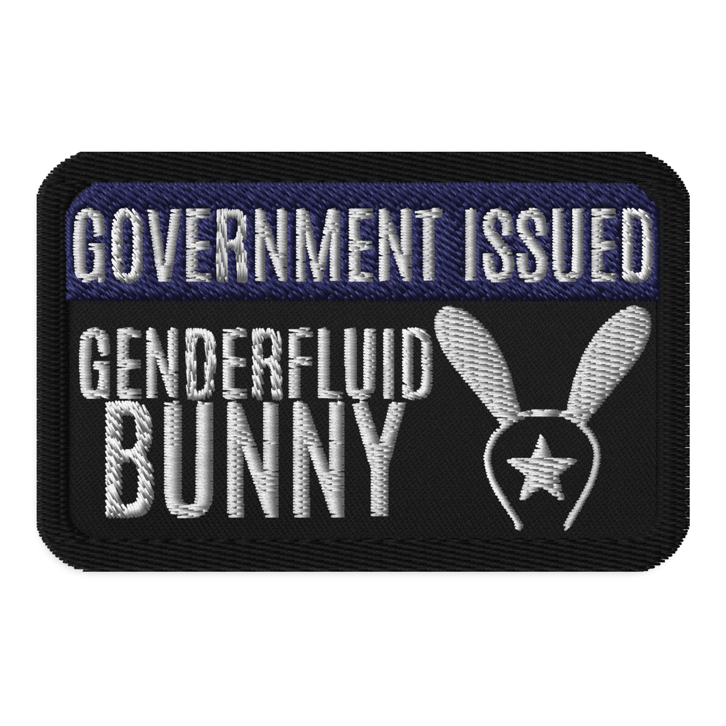 Identity Patches: G.I. Genderfluid Bunny