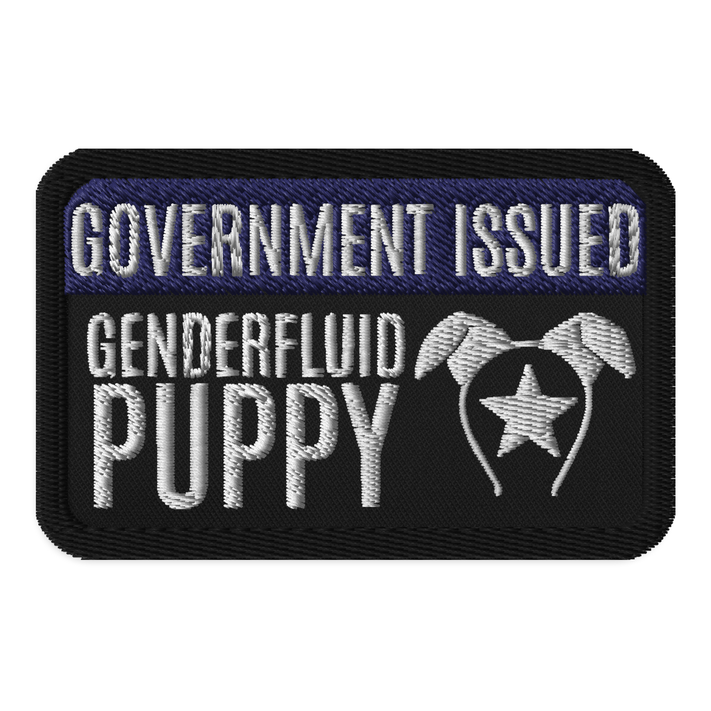 Identity Patches: G.I. Genderfluid Puppy