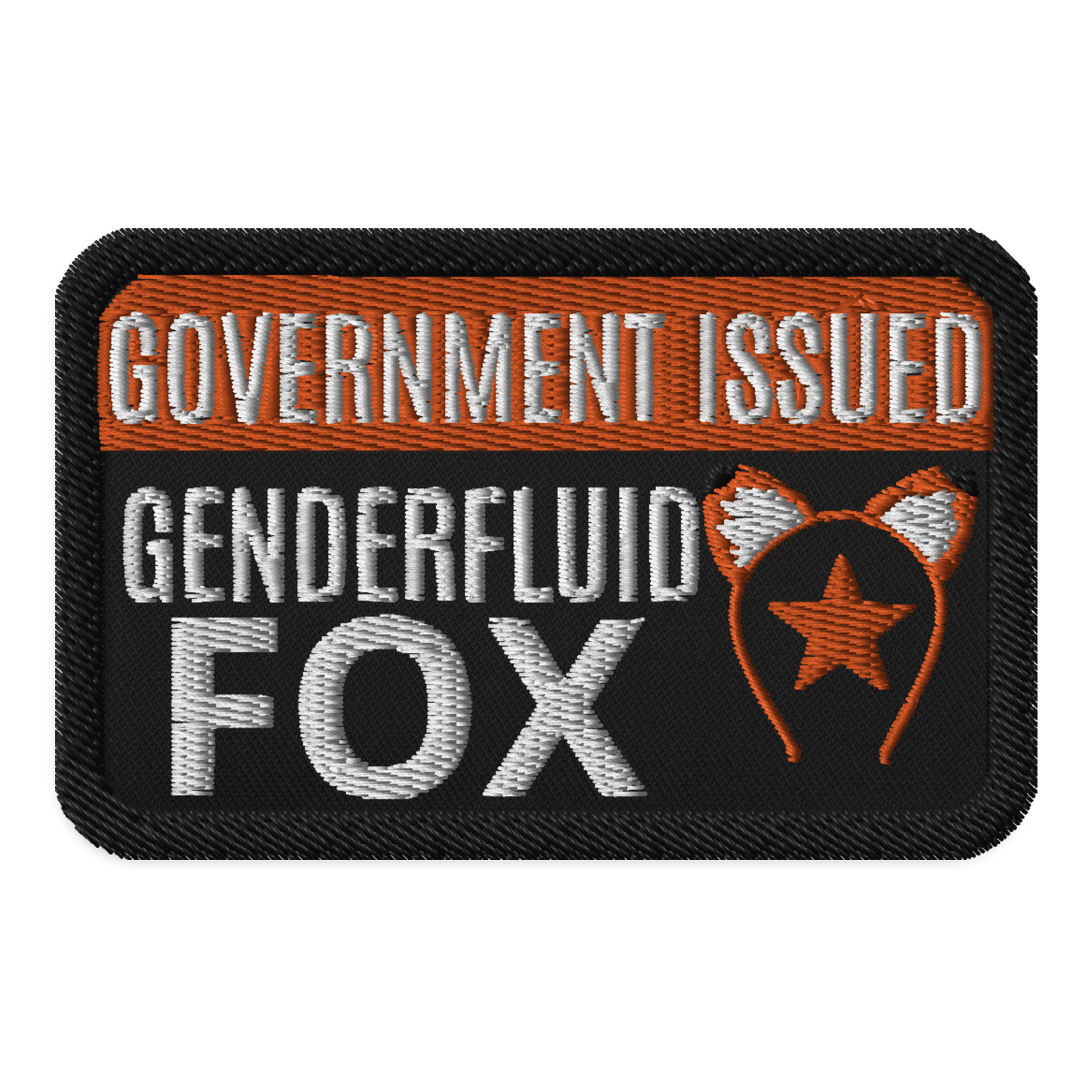 Identity Patches: G.I. Genderfluid Fox