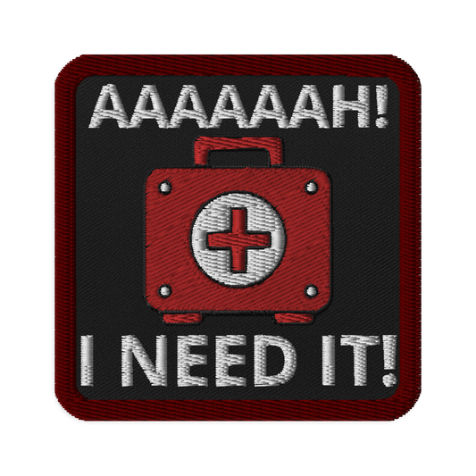 Medical Patches: I Need A Medic Bag!