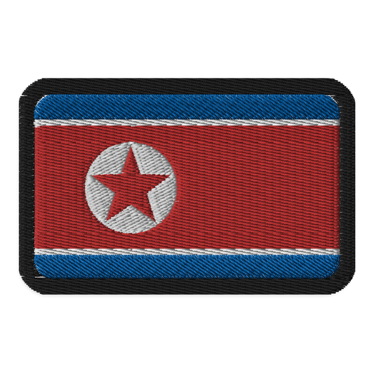 Flag Patches:  Democratic People's Republic of Korea (Best Korea)