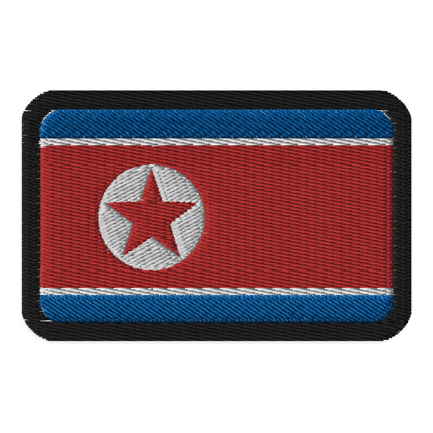 Flag Patches:  Democratic People's Republic of Korea (Best Korea)