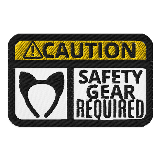 Meme Patches: Safety Gear Required