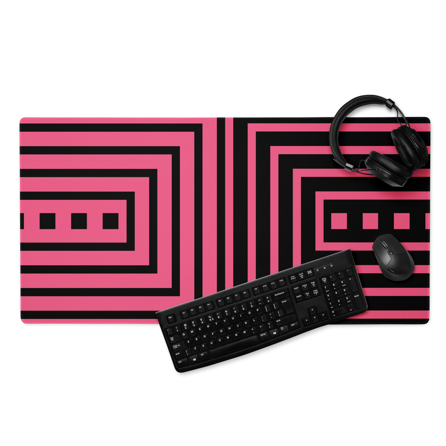 Gaming Mousepad: Pink Tessellations