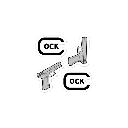 Creative Stickers: Cocked Glocks