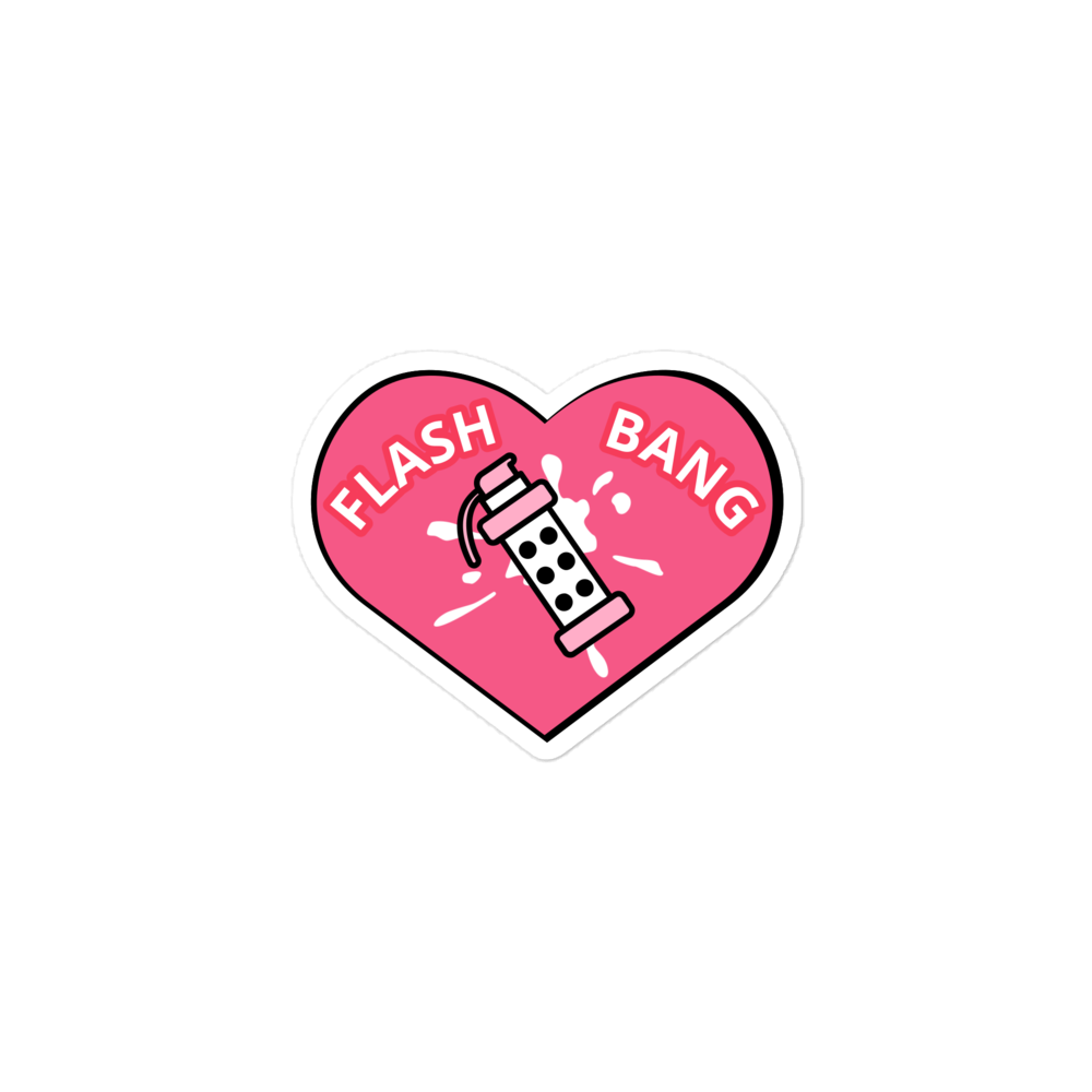 Flashsnap Sticker Creative Stickers: Flashenbangen – Red Pawn Shop