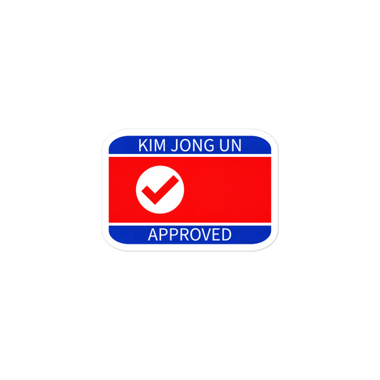 Creative Stickers: DPRK Certificate