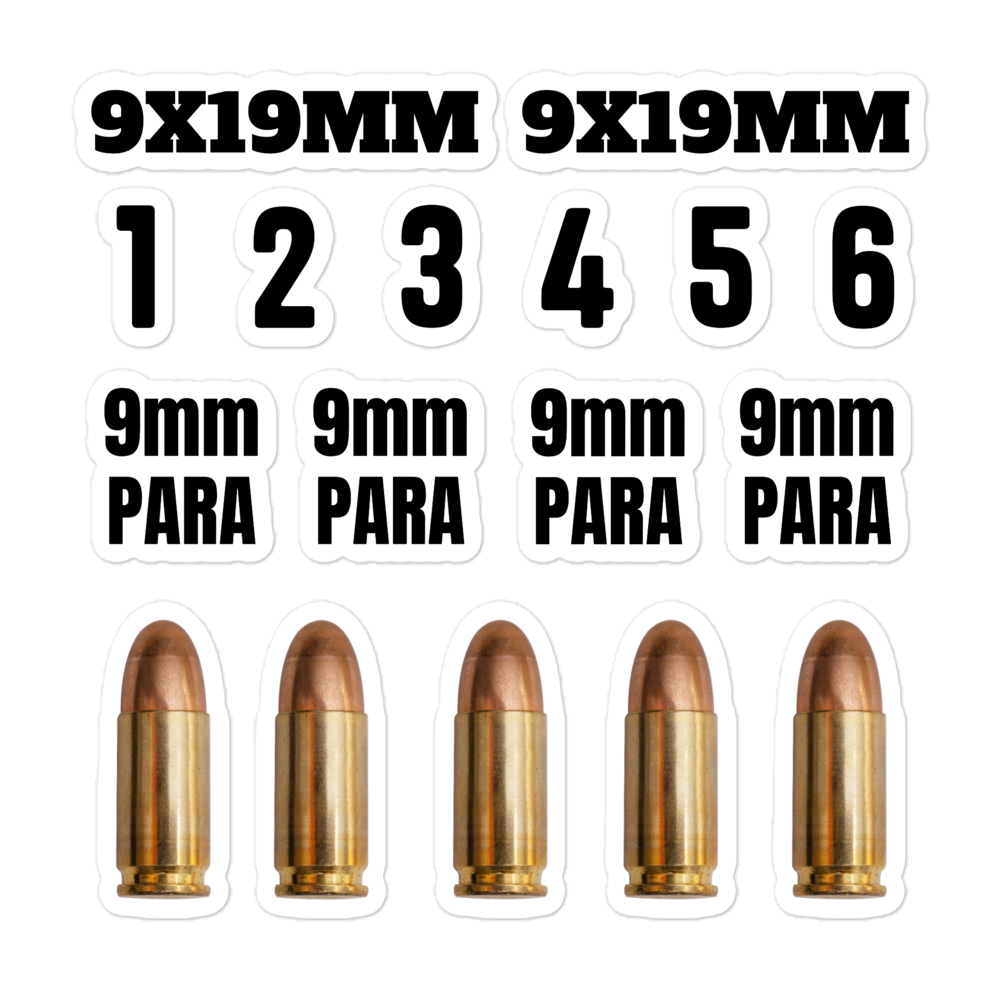 Sticker Sheets: 9mm Labels – Red Pawn Shop