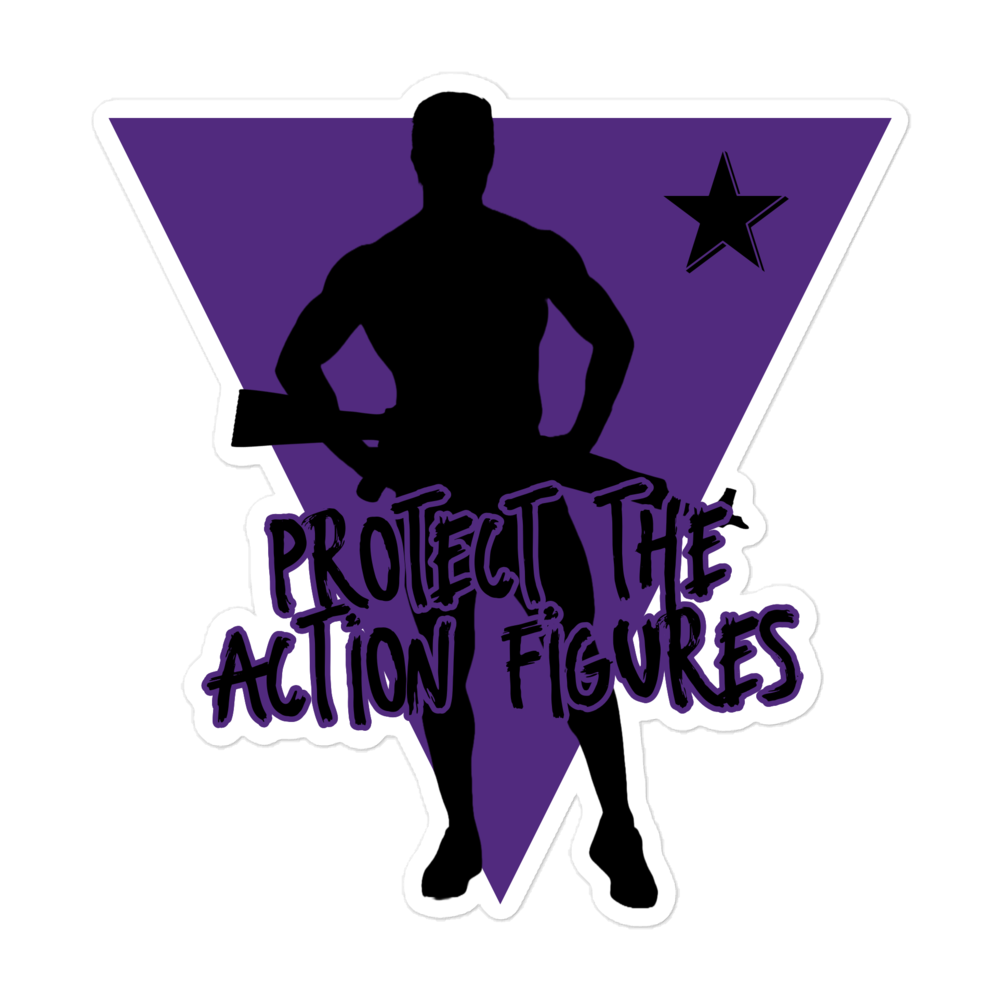 Body Action Sticker Creative Stickers: Protect the Action Figures – Red Pawn Shop