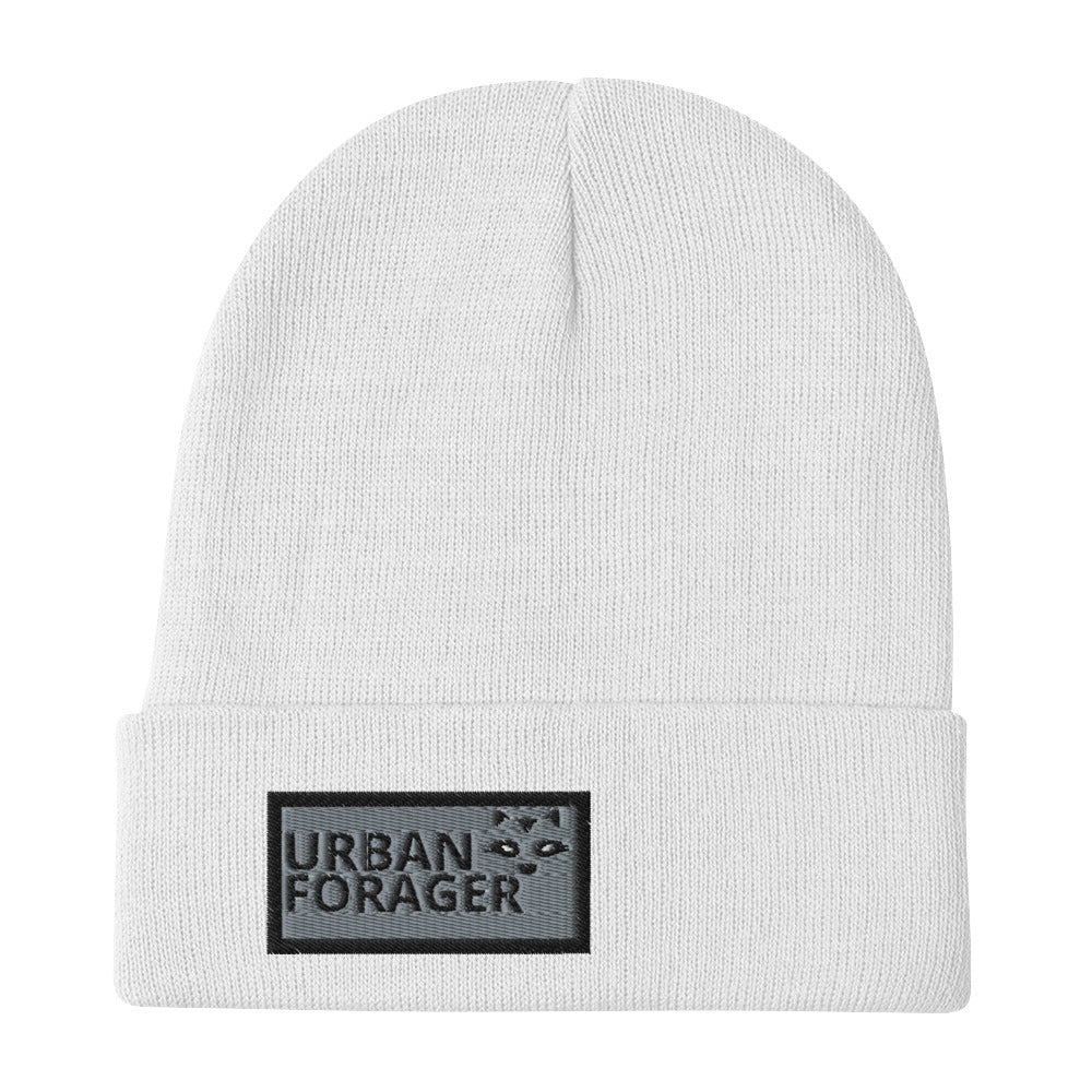 Headwear: "Urban Forager" Embroidered Beanie