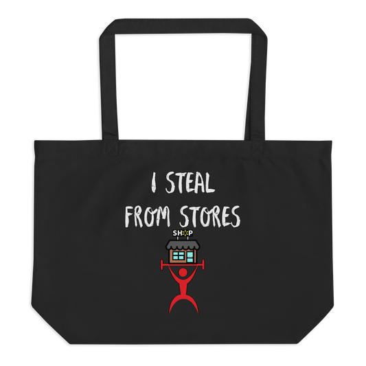 Packs: "Shoplifter" Organic Tote Bag