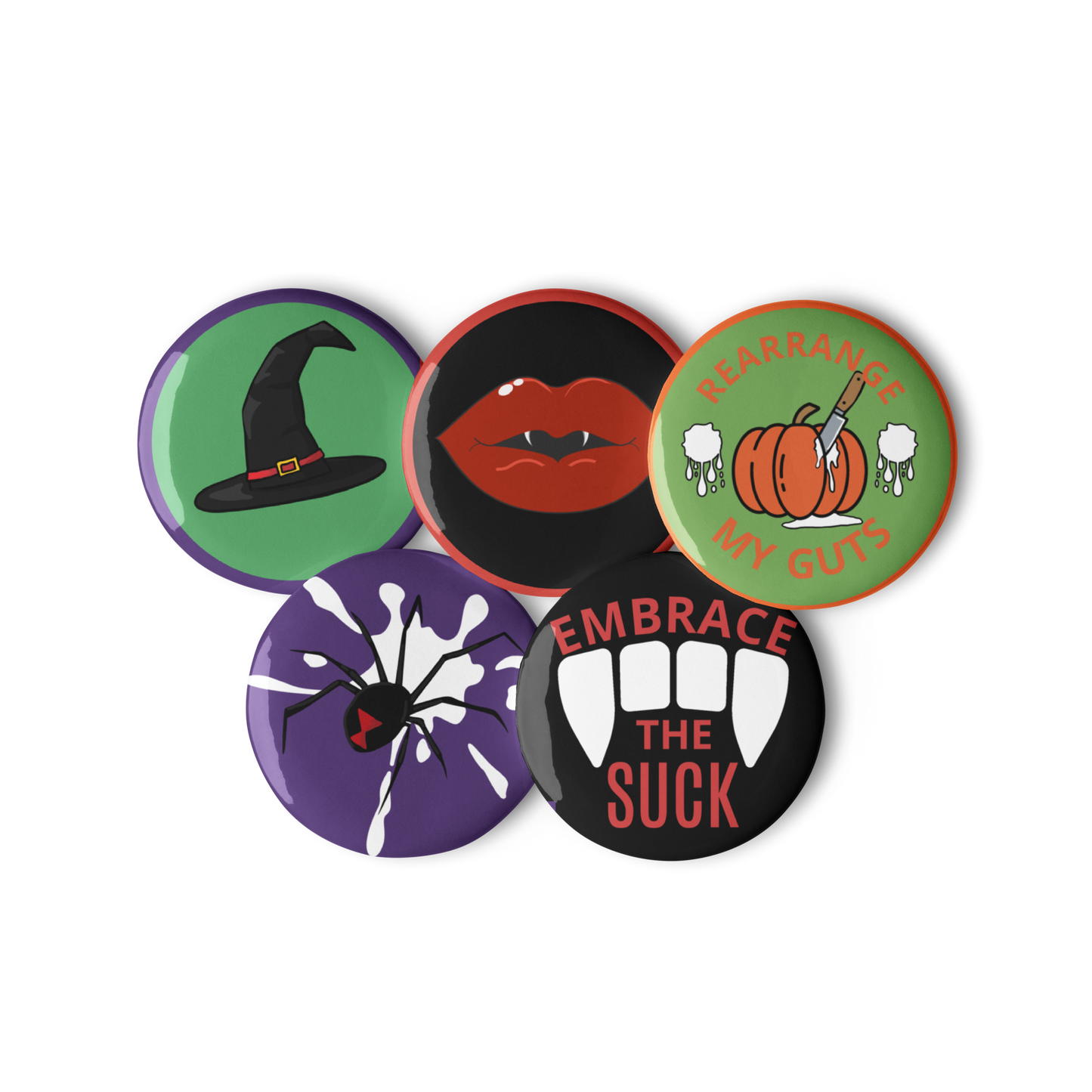 Creative Buttons: Horny Halloween