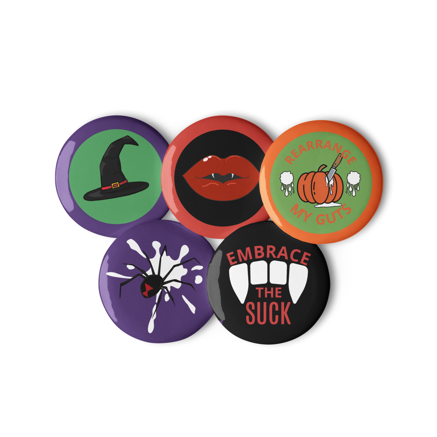 Creative Buttons: Horny Halloween