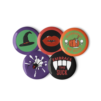 Creative Buttons: Horny Halloween