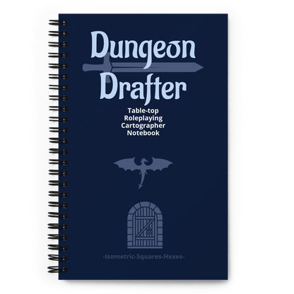 Stationery: DungeonDrafter Spiral Notebook (Dotted)