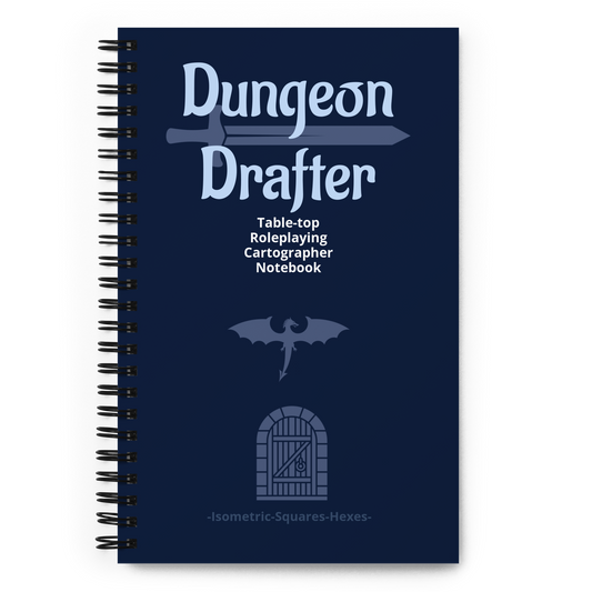 Stationery: DungeonDrafter Spiral Notebook (Dotted)