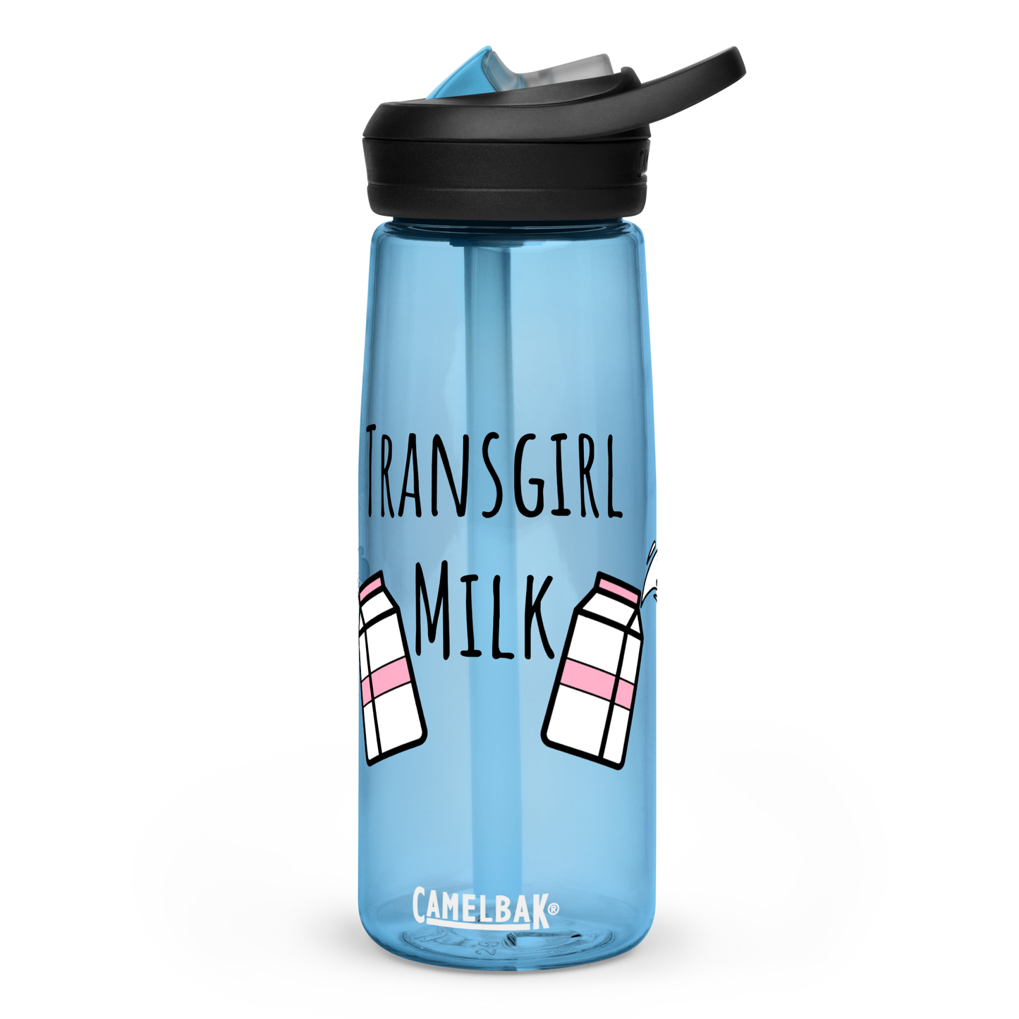 Drinkware: "Transgirl Milk" Bottle