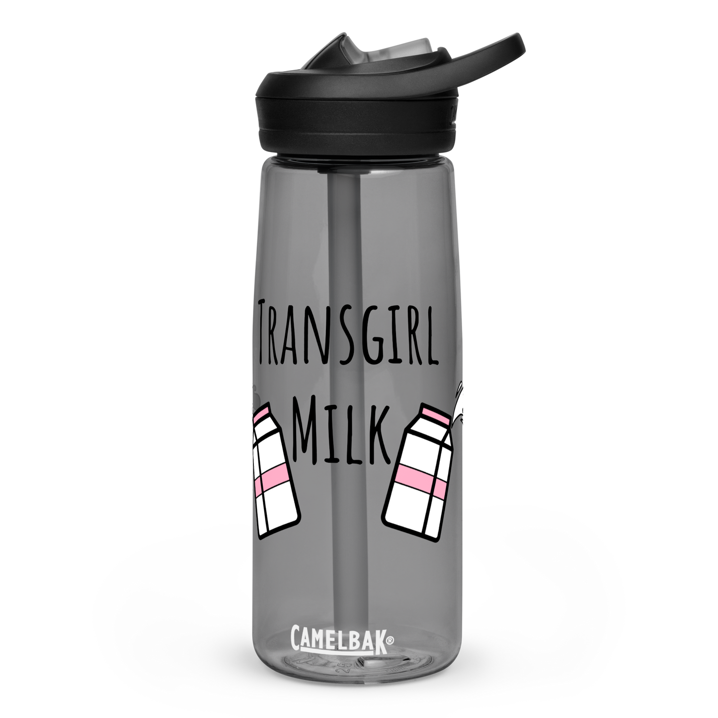 Drinkware: "Transgirl Milk" Bottle