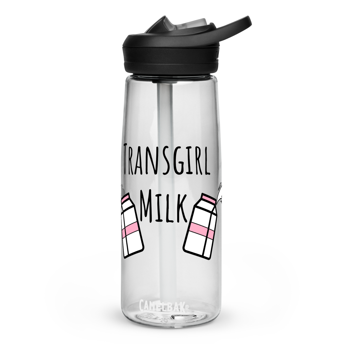 Drinkware: "Transgirl Milk" Bottle