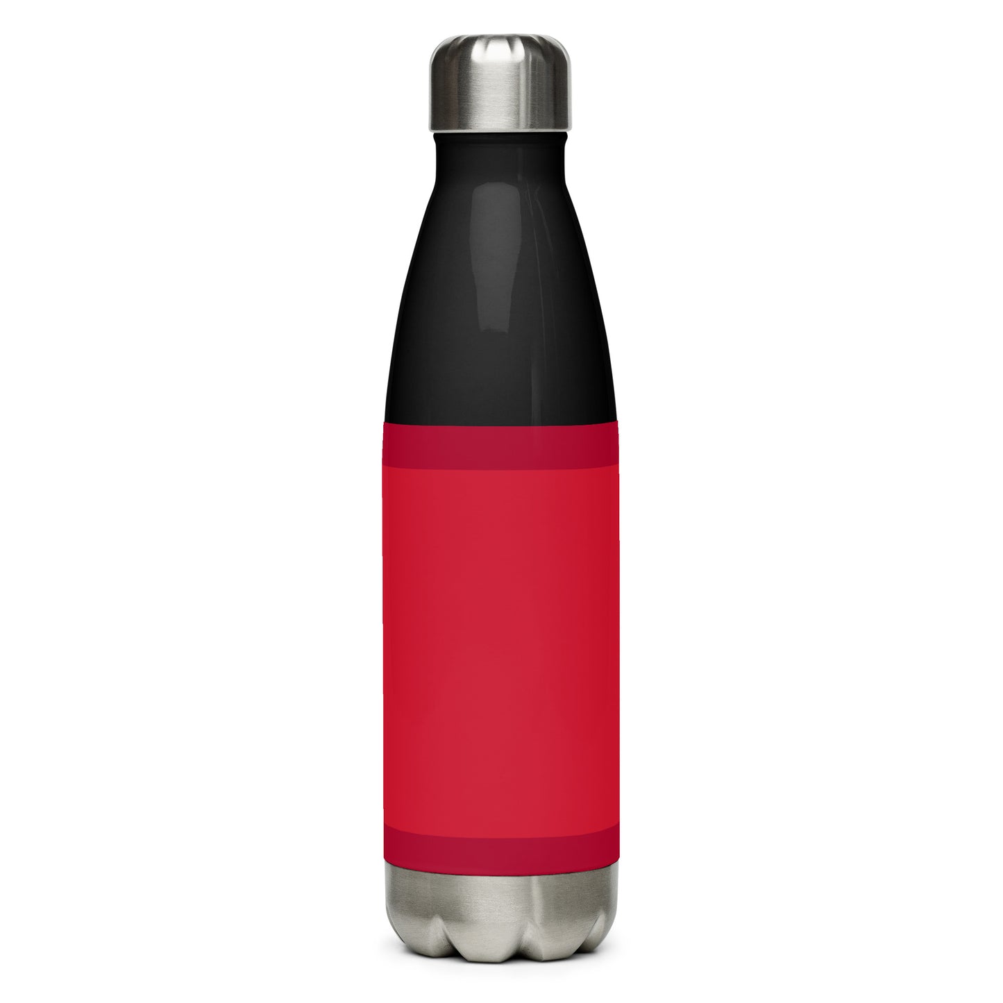 Drinkware: "Warning Label" Steel Bottle