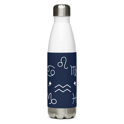 Drinkware: "Astrological" Steel Bottle