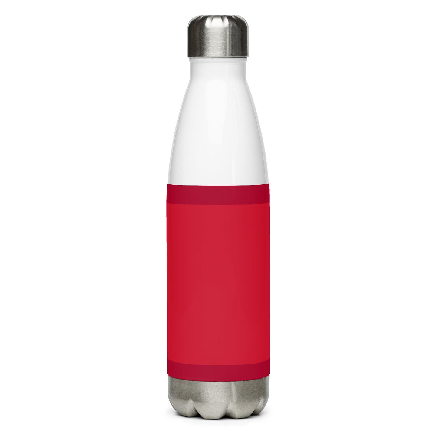 Drinkware: "Warning Label" Steel Bottle