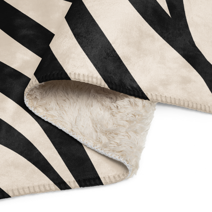 Homestuff: "White Tiger" Sherpa Blanket