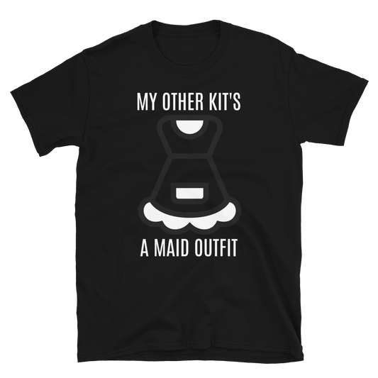 Unisex Short-Sleeve Top: Maid Outfit