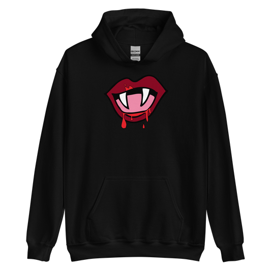 Unisex Hooded Top: Vampire Velvet