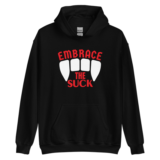 Unisex Hooded Top: Embrace the Suck