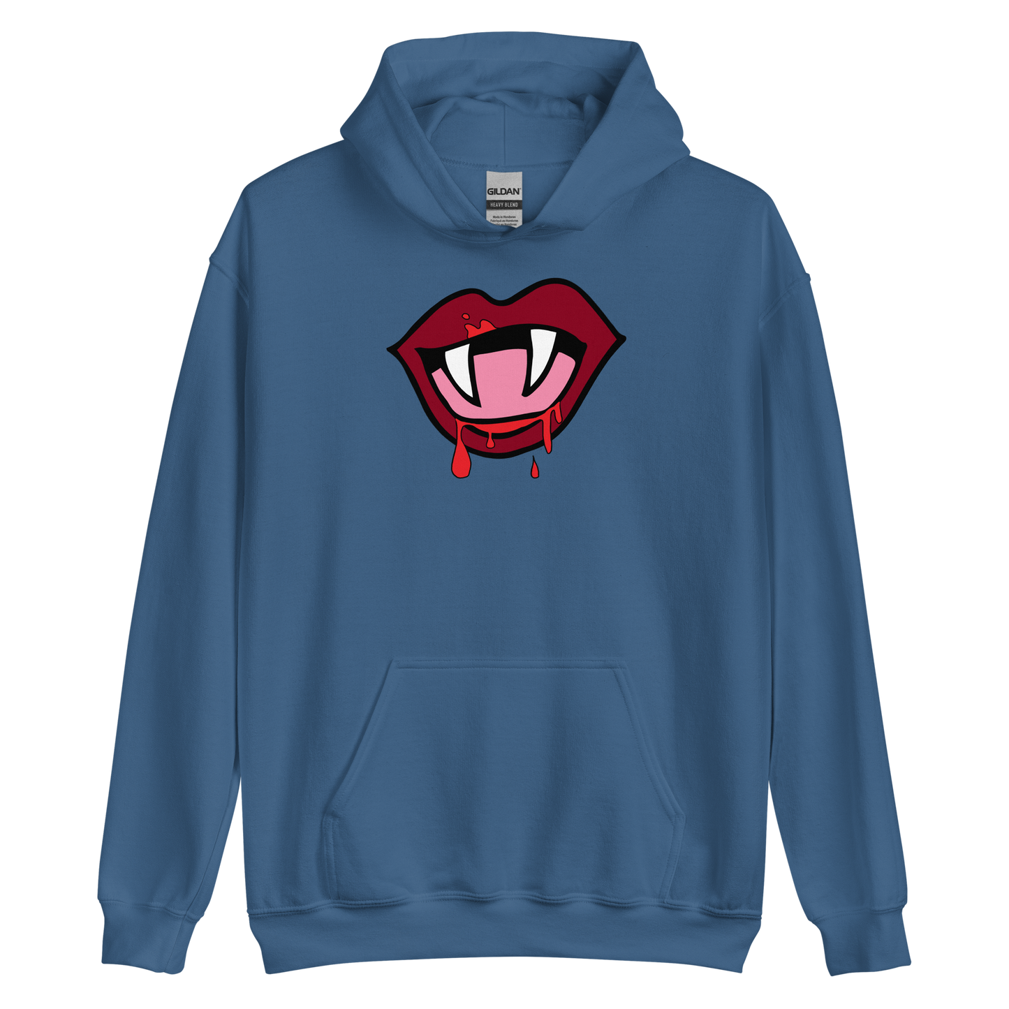 Unisex Hooded Top: Vampire Velvet