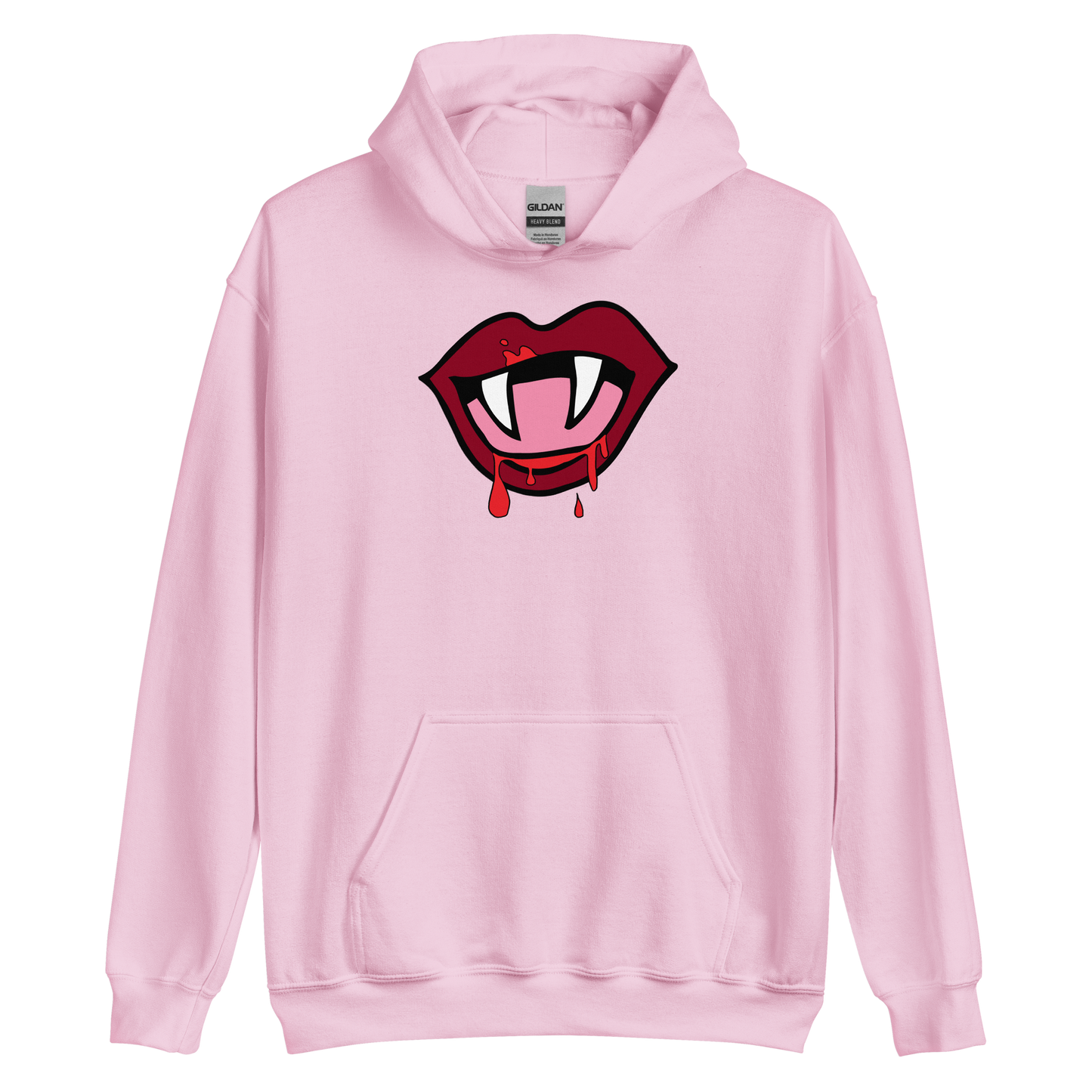 Unisex Hooded Top: Vampire Velvet