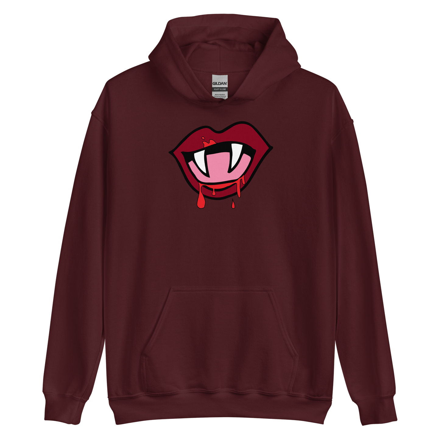 Unisex Hooded Top: Vampire Velvet